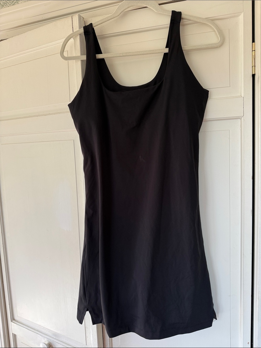 Old Navy Black Scoop Neck Mini Dress